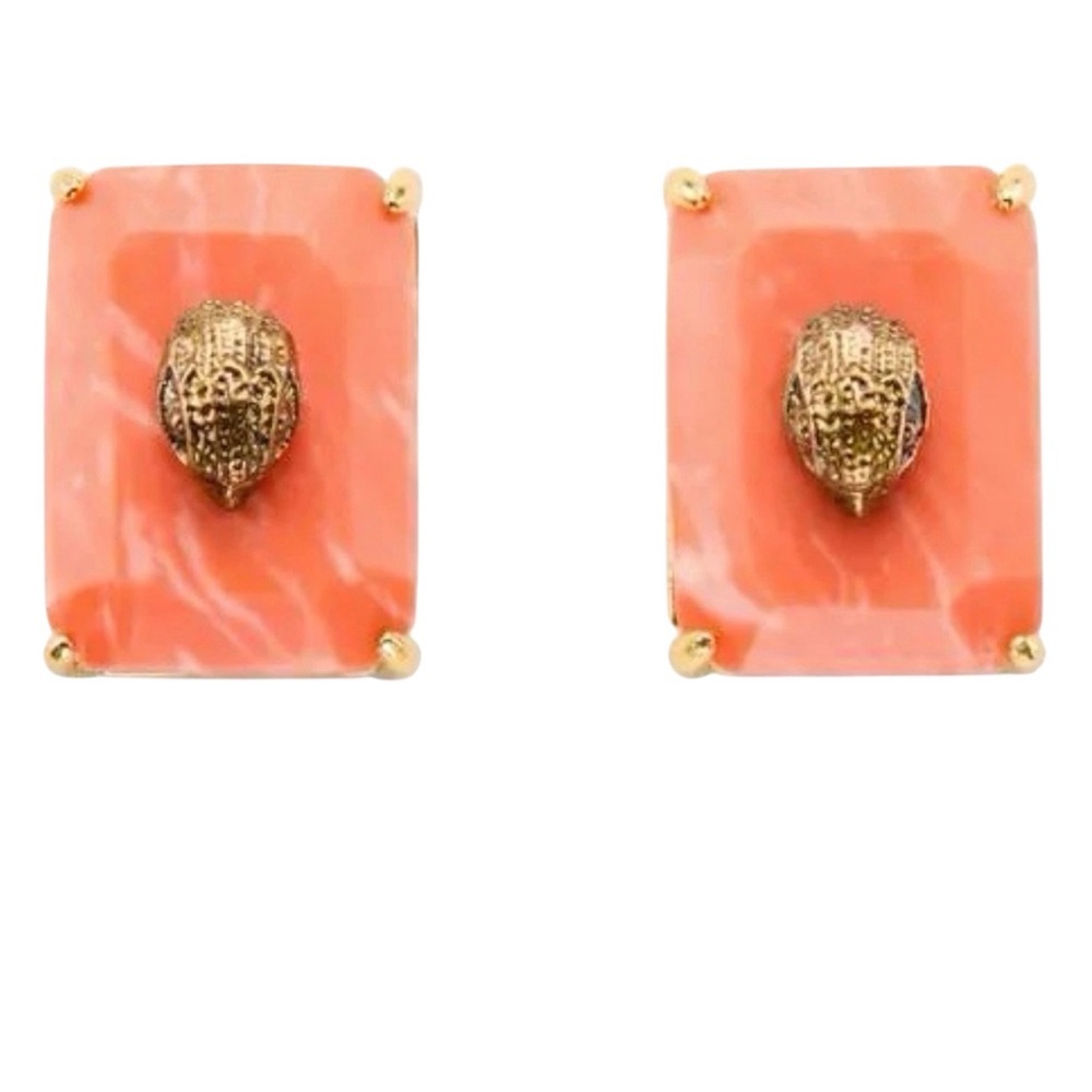 Kurt Geiger Coral Earrings
